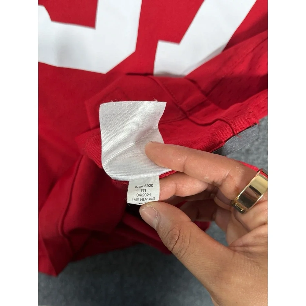 Nike San Francisco 49ers Nick Bosa #97 NFL Game Jersey Youth Large (14-16) Red